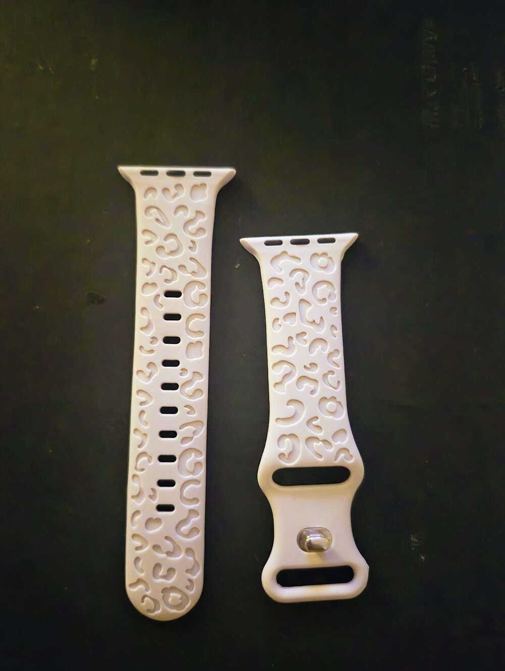 Apple Watch Silicone Band Cream